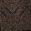 Space Blue Medallion Patterned Layered Indo Western Set